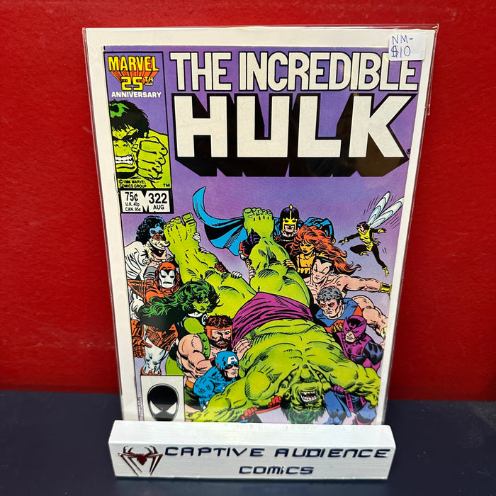 Incredible Hulk, The Vol. 1 #322 - NM-