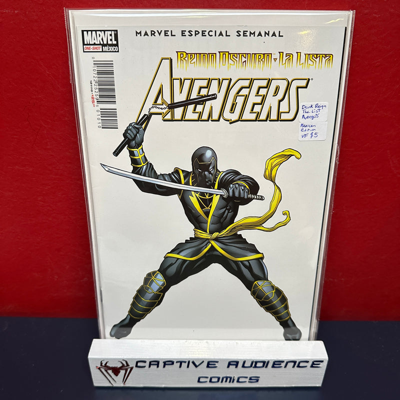 Dark Reign The List: Avengers #1 - Mexican Edition - VF