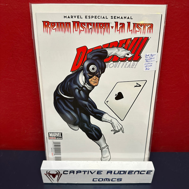 Dark Reign The List: Daredevil #1 - Mexican Edition - VF/NM