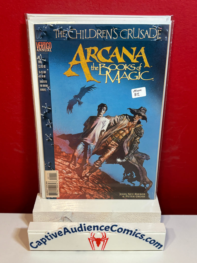 Arcana: Books of Magic, Vol. 1 Annual #1 - VF/NM