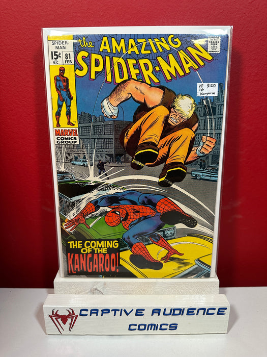 Amazing Spider-Man, The Vol. 1 #81 - 1st Kangaroo - VF