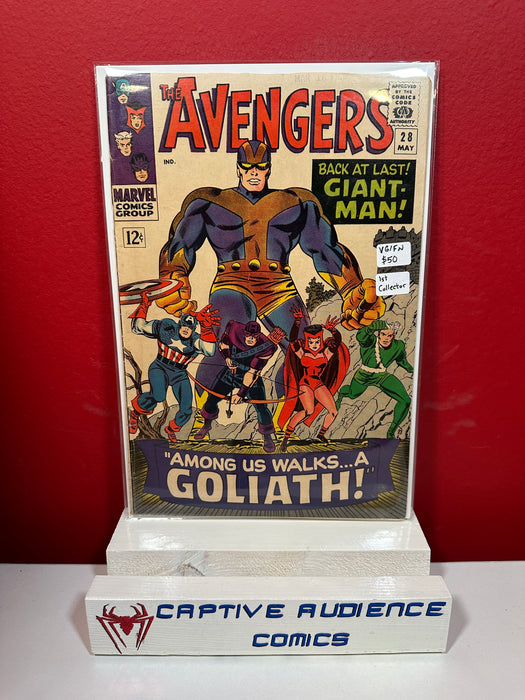 Avengers, The Vol. 1 #28 - 1st Collector - VG/FN