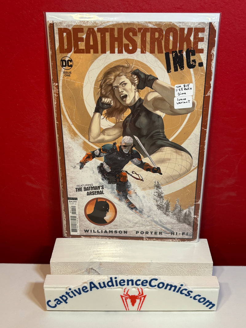 Deathstroke Inc. #1 - 1:25 Ratio Dima Ivano Variant - NM