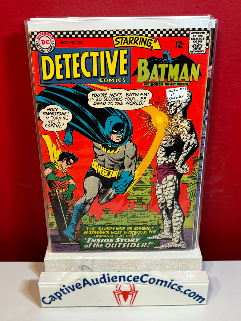 Detective Comics, Vol. 1 #356 - 1st Outsider - VG/FN