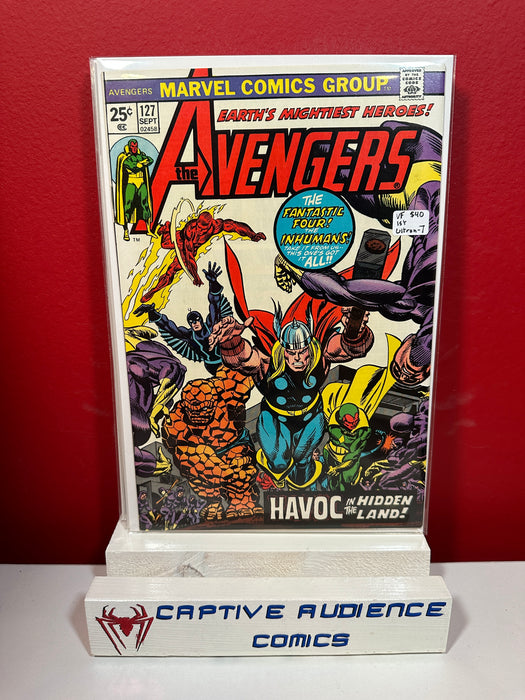 Avengers, The Vol. 1 #127 - 1st Ultron-7 - VF
