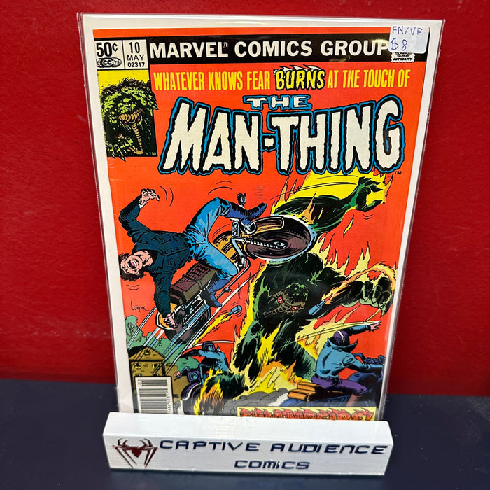 Man-Thing, Vol. 2 #10 - FN/VF