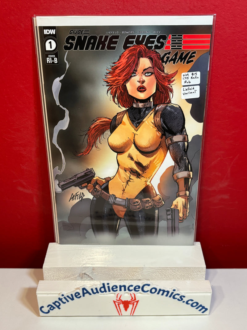Snake Eyes Deadgame #1 - 1:25 Ratio Rob Liefeld Variant - NM