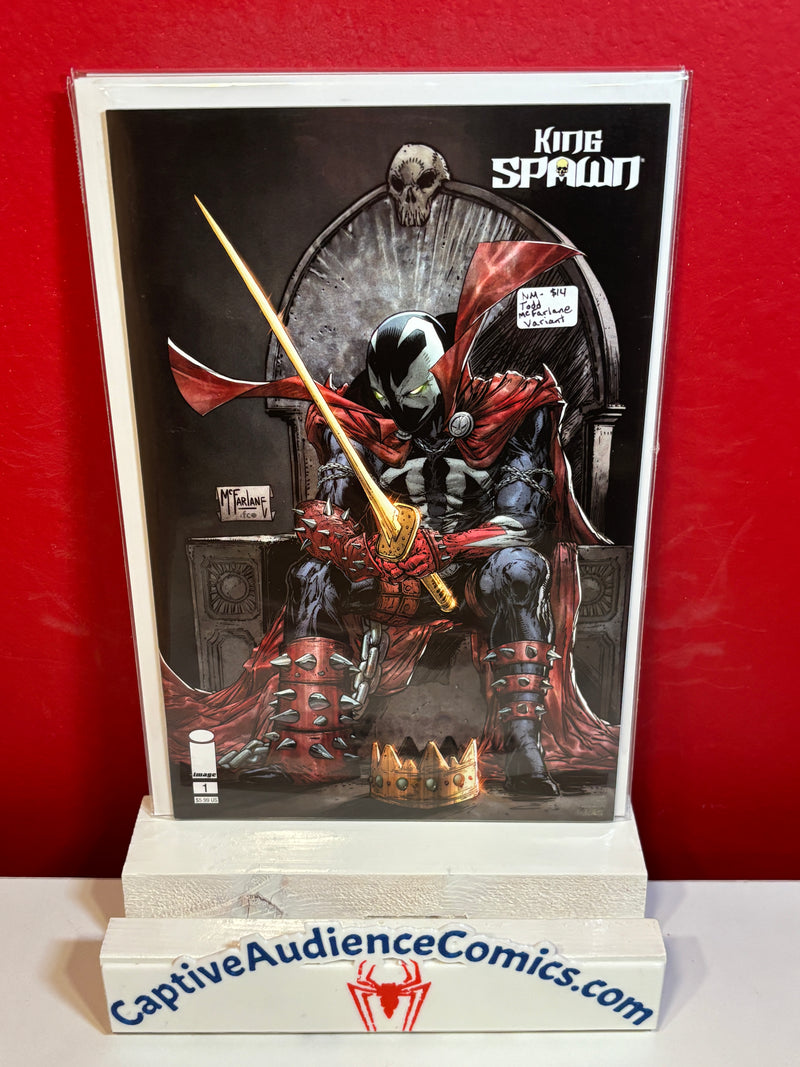 King Spawn #1 - Todd Mcfarlane Variant - NM-