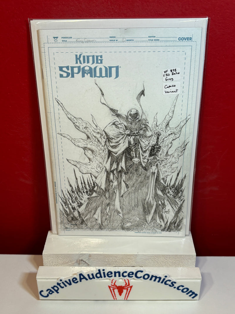 King Spawn #1 - 1:50 Ratio Greg Capullo Variant - VF