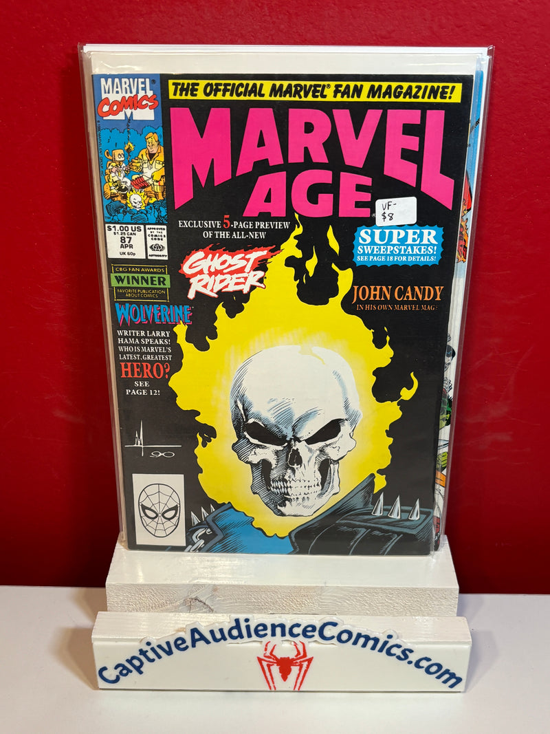 Marvel Age #87 - VF-