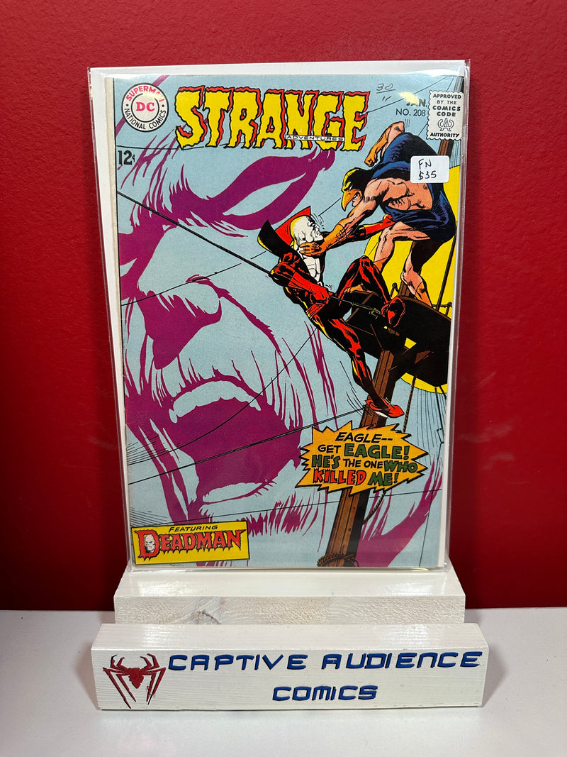 Strange Adventures, Vol. 1 #208 - FN
