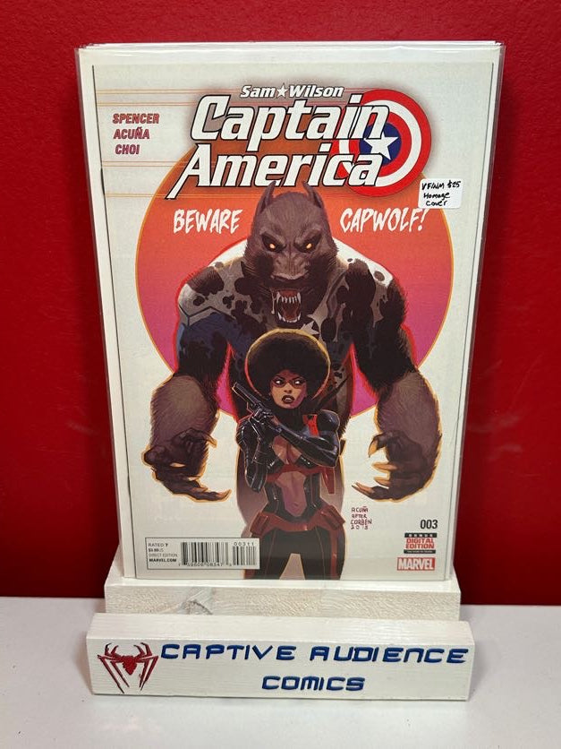 Captain America: Sam Wilson #3 - Homage Cover - VF/NM