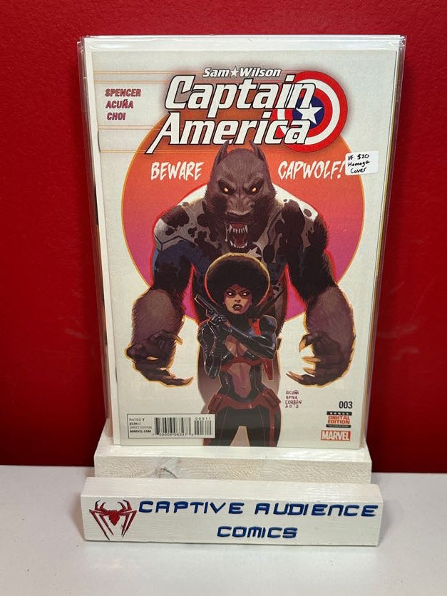 Captain America: Sam Wilson #3 - Homage Cover - VF
