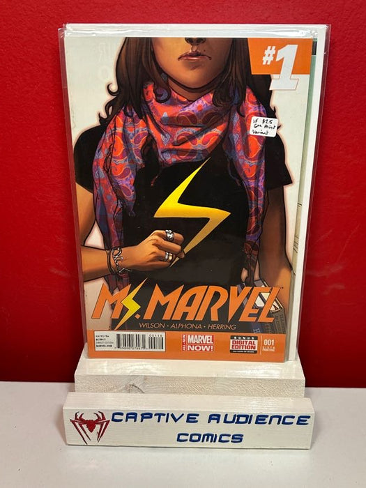 Ms. Marvel, Vol. 3 #1 - 6th Print Variant - VF