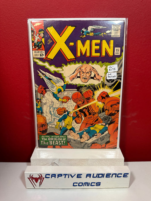 Uncanny X-Men, Vol. 1 #15 - 2nd Sentinels - VG-