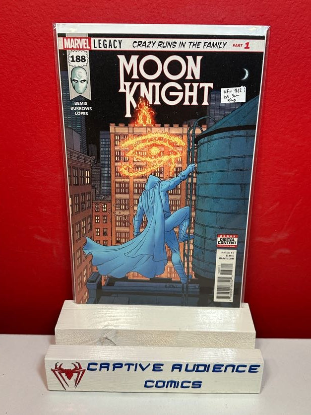 Moon Knight, Vol. 8 #188 - 1st Sun King - VF+