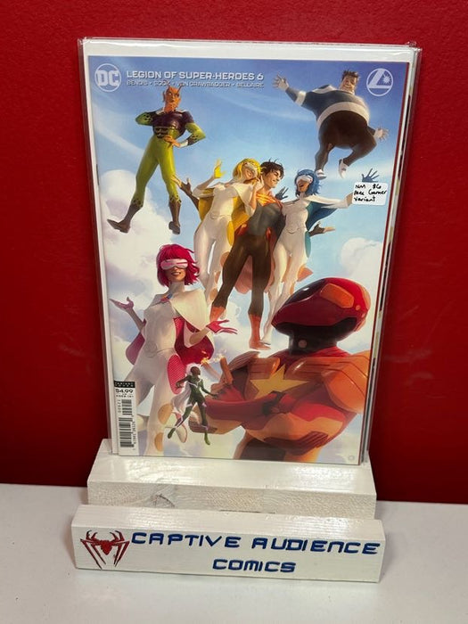 Legion of Super-Heroes, Vol. 8 #6 - Alex Garner Variant - NM