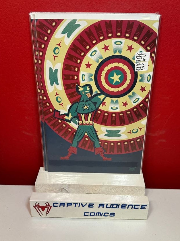 Captain America, Vol. 9 #25 - Jeffrey Werrege Variant - NM-