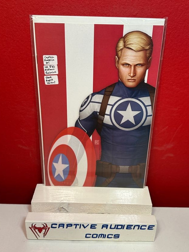Captain America, Vol. 9 #1 - Midtown Exclusive - Steve Rogers Variant - NM