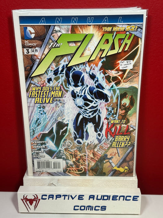 Flash, Vol. 4 Annual #3 - 1st Wallace West - FN+