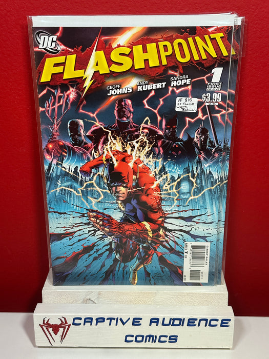 Flashpoint, Vol. 2 #1 - 1st Thomas Wayne Batman - VF