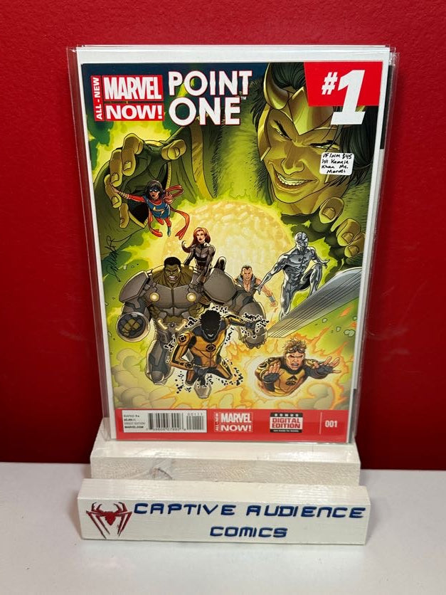 All-New Marvel Now Point One #1 - 1st Kamala Khan Ms. Marvel - VF/NM