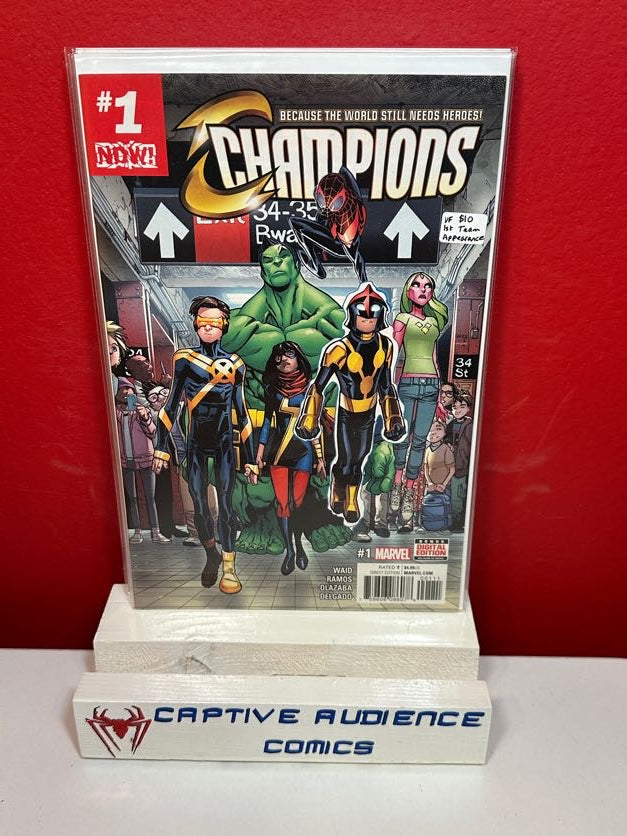 Champions, Vol. 2 #1 - 1st Team Appearance - VF