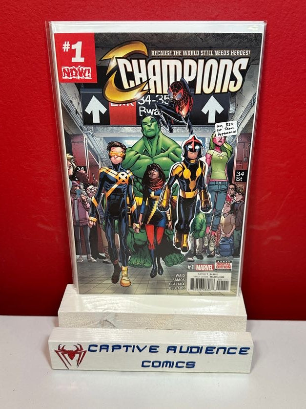 Champions, Vol. 2 #1 - 1st Team Appearance - NM