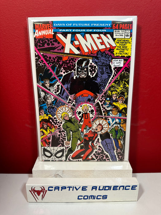 Uncanny X-Men, The Vol. 1 Annual #14 - 1st Cameo Gambit - VF/NM