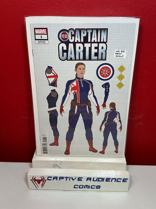 Captain Carter #1 - Design Variant - NM