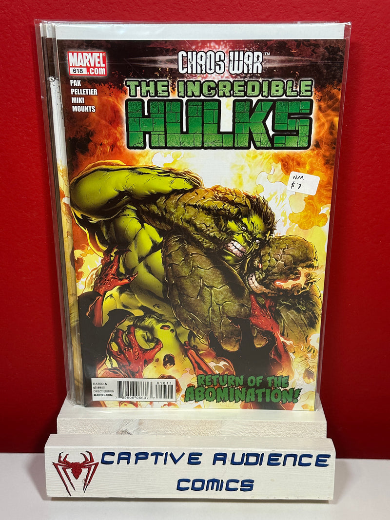 Incredible Hulks #618 - NM