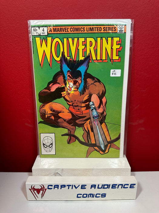 Wolverine, Vol. 2 #4 - VF-