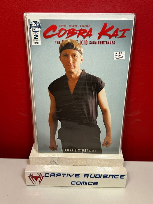 Cobra Kai: The Karate Kid Saga Continues #2 - Photo Variant - VF