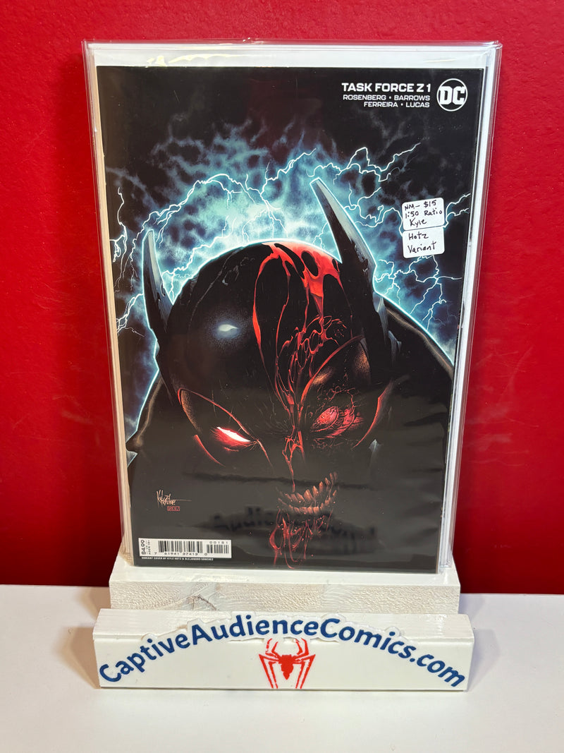 Task Force Z #1 - 1:50 Kyle Hotz Variant - NM-