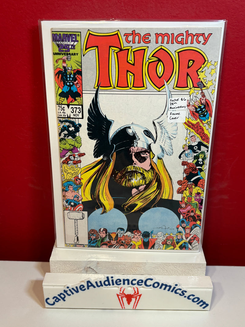 Thor, Vol. 1 #373 - 25th Anniversary - FN/VF