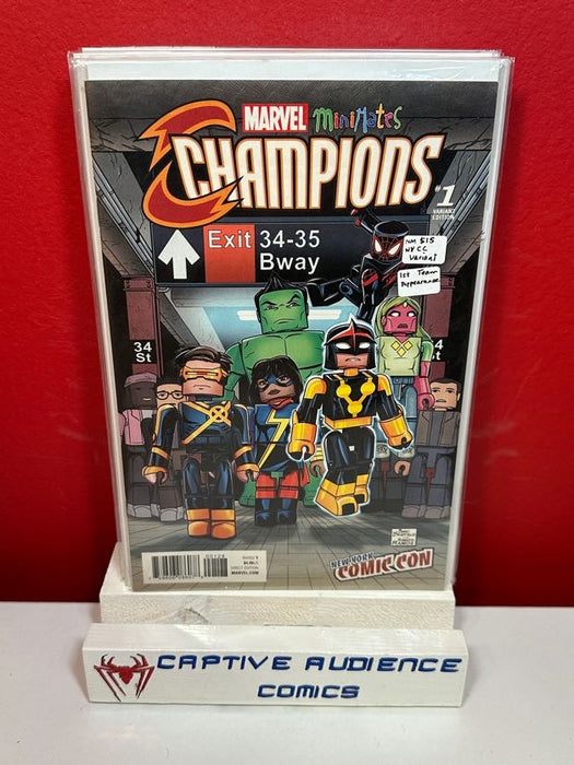 Champions, Vol. 3 #1 - NYCC Variant - 1st Team Appearance - NM