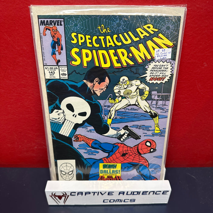 Spectacular Spider-Man, The Vol. 1 #143 - 1st Carar and Eduardo Labo - VF