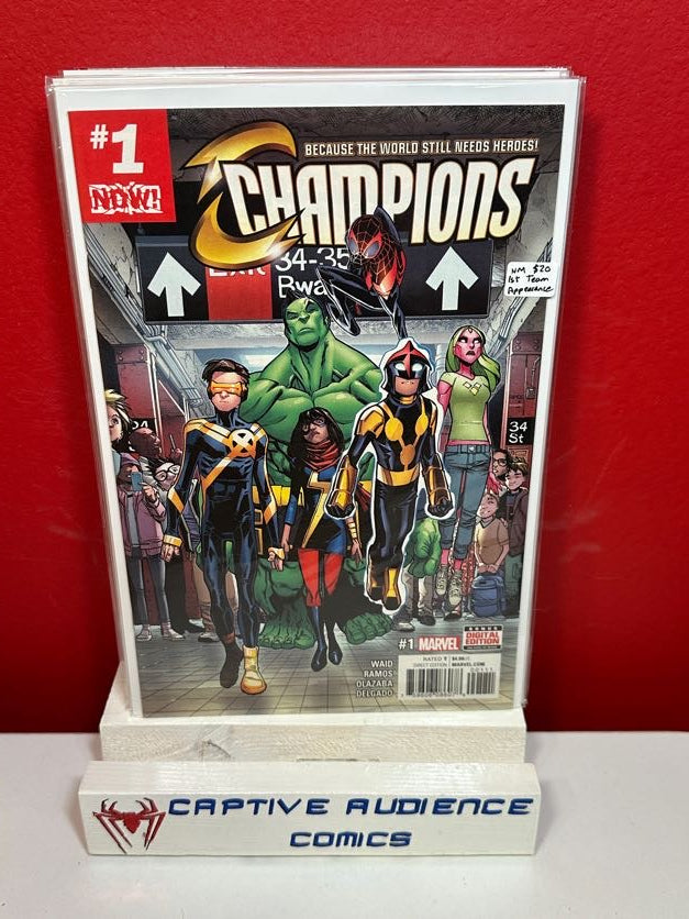 Champions, Vol. 3 #1 - NYCC Variant - 1st Team Appearance - NM