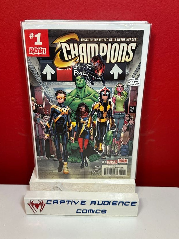 Champions, Vol. 3 #1 - 1st Team Appearance - NM-