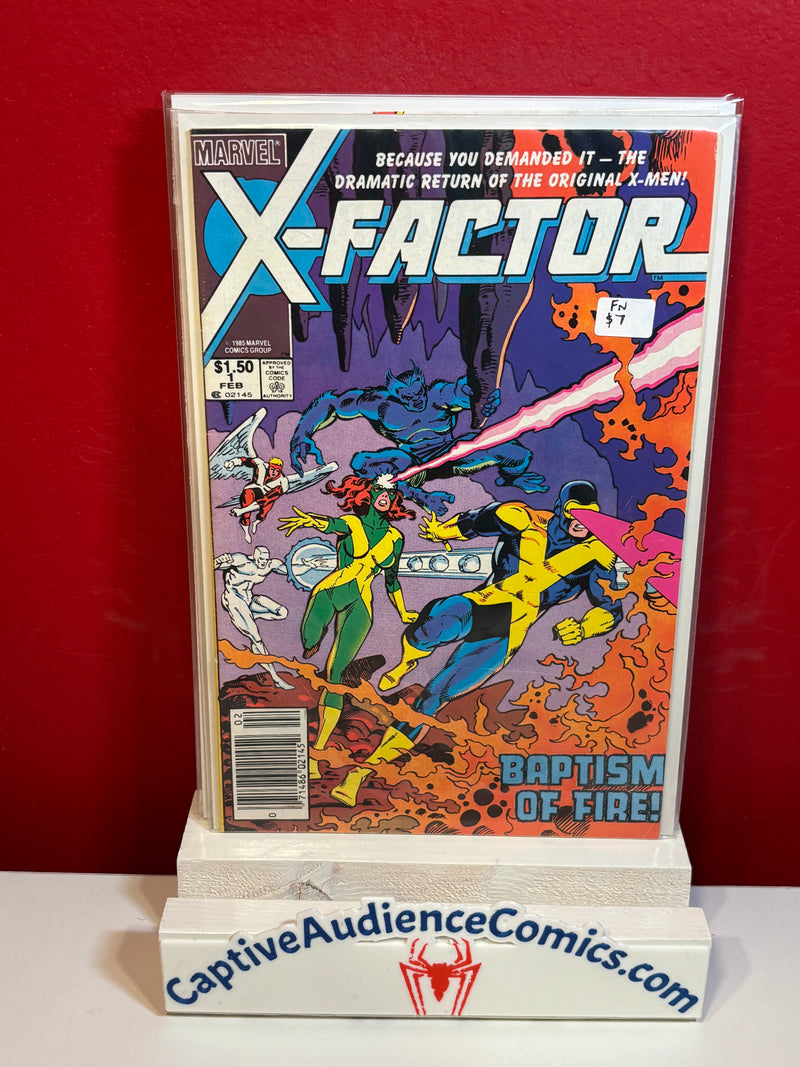 X-Factor, Vol. 1 #1 - CPV Newsstand Edition - FN