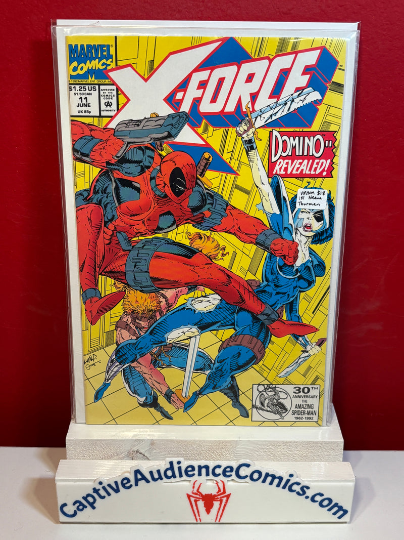 X-Force, Vol. 1 #11 - 1st Neena Thurman - VF/NM