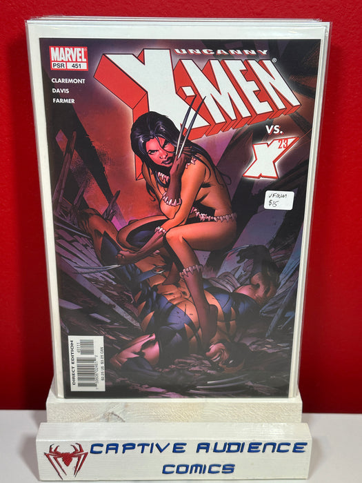 Uncanny X-Men, Vol. 1 #451 - VF/NM