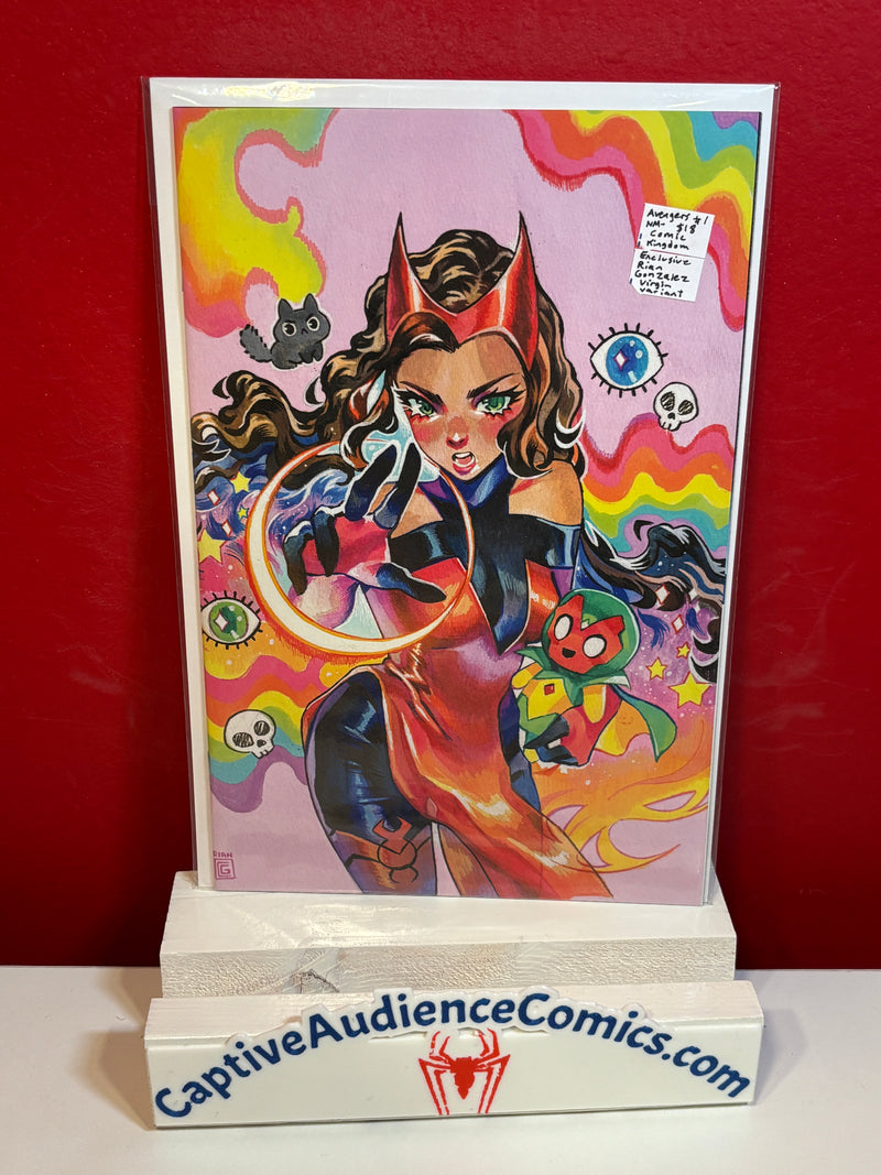 Avengers, Vol. 9 #1 - CK Rian Gonzales Virgin - NM-