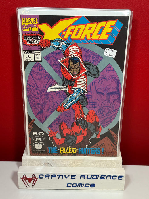 X-Force, Vol. 1 #2 - 2nd Deadpool - NM