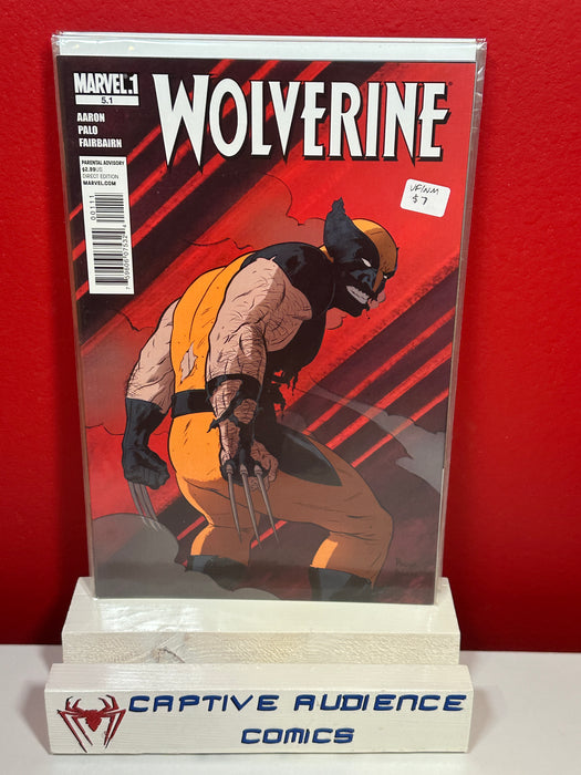 Wolverine, Vol. 4 #5.1 - VF/NM