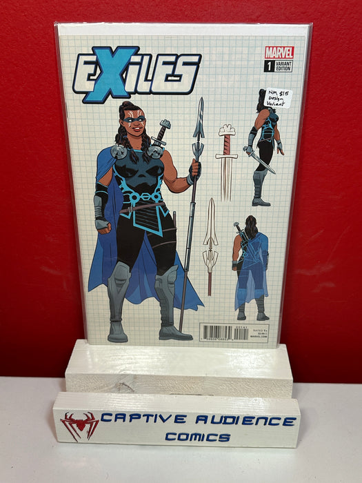 Exiles, Vol. 3 #1 - Design Variant - NM