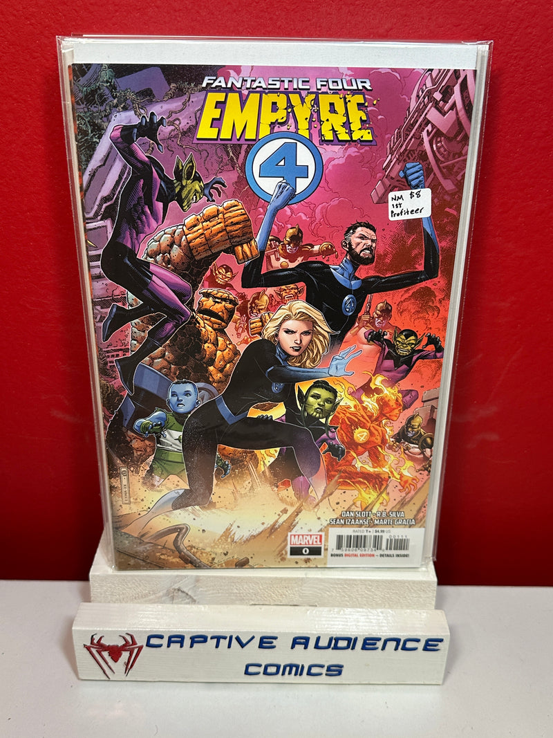Empyre: Fantastic Four #0 - 1st Profiter - NM