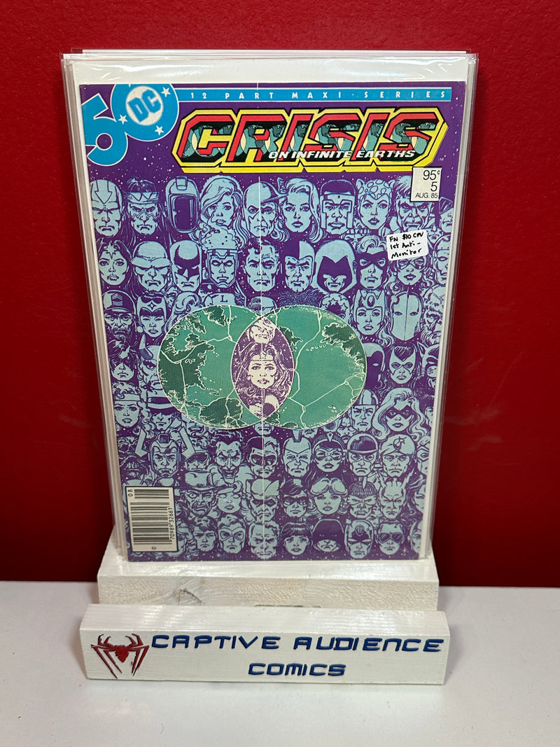 Crisis On Infinite Earths #5 - 1st Anti-Monitor - CPV - FN