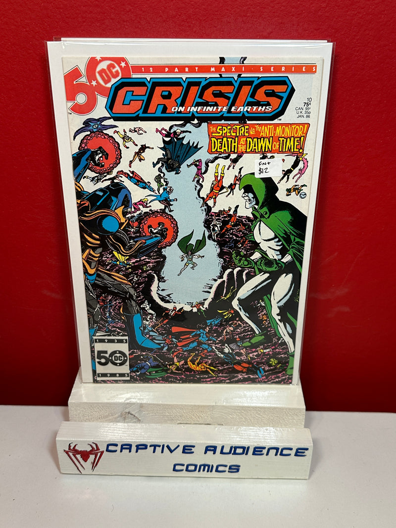 Crisis On Infinite Earths #10 - FN+