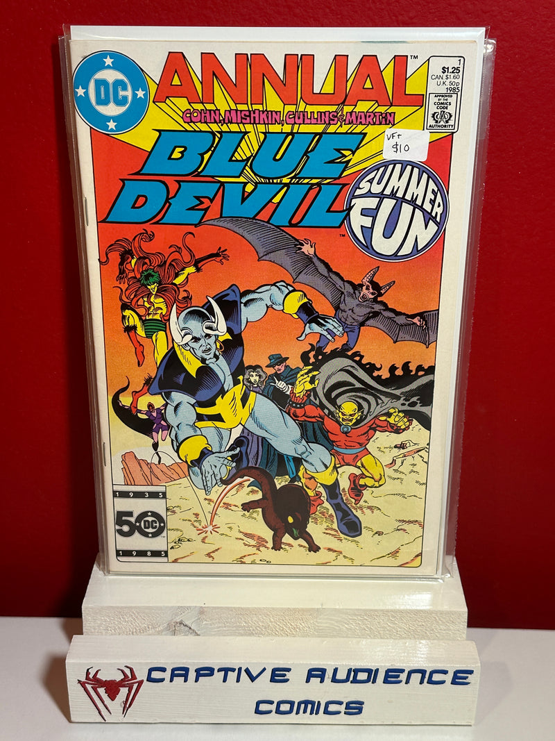 Blue Devil Annual #1 - VF+
